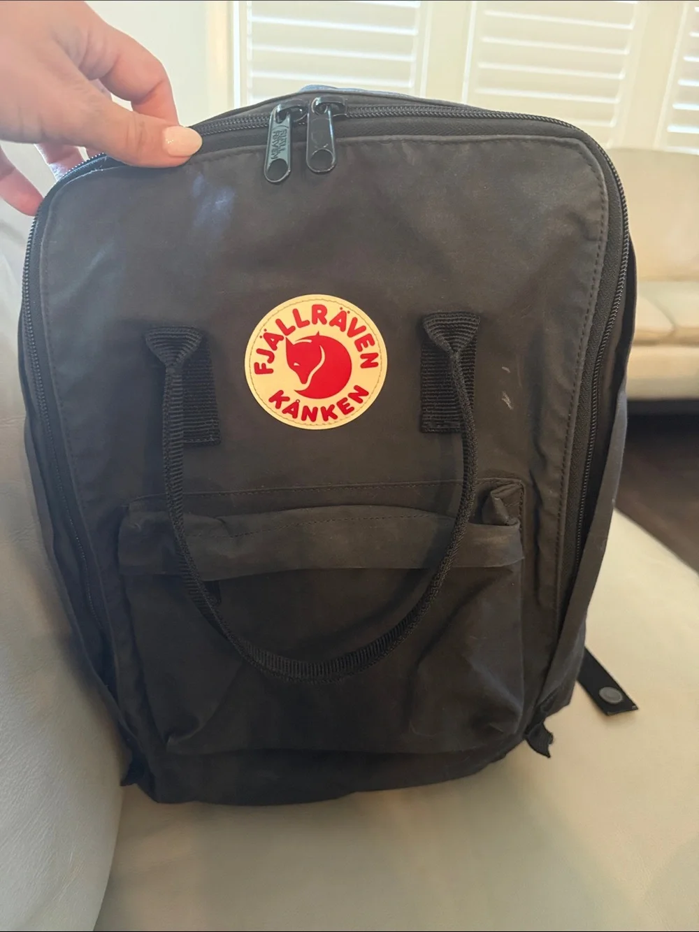Fjallraven Kanken Black backpack